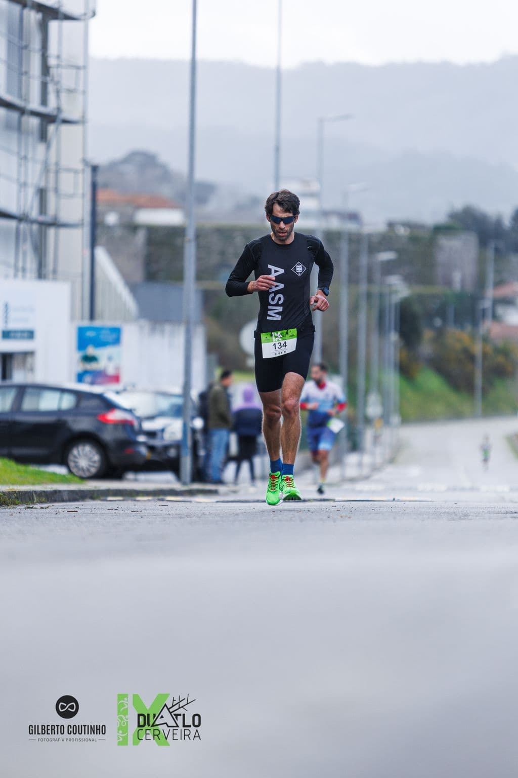 Atleta com o dorsal 134
