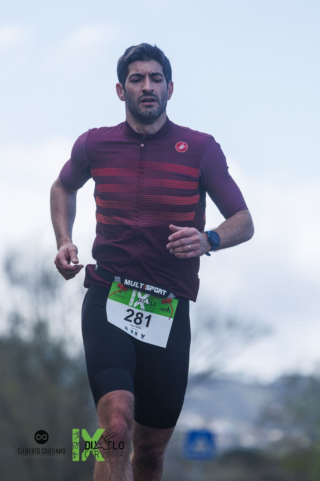 Atleta com o dorsal 281