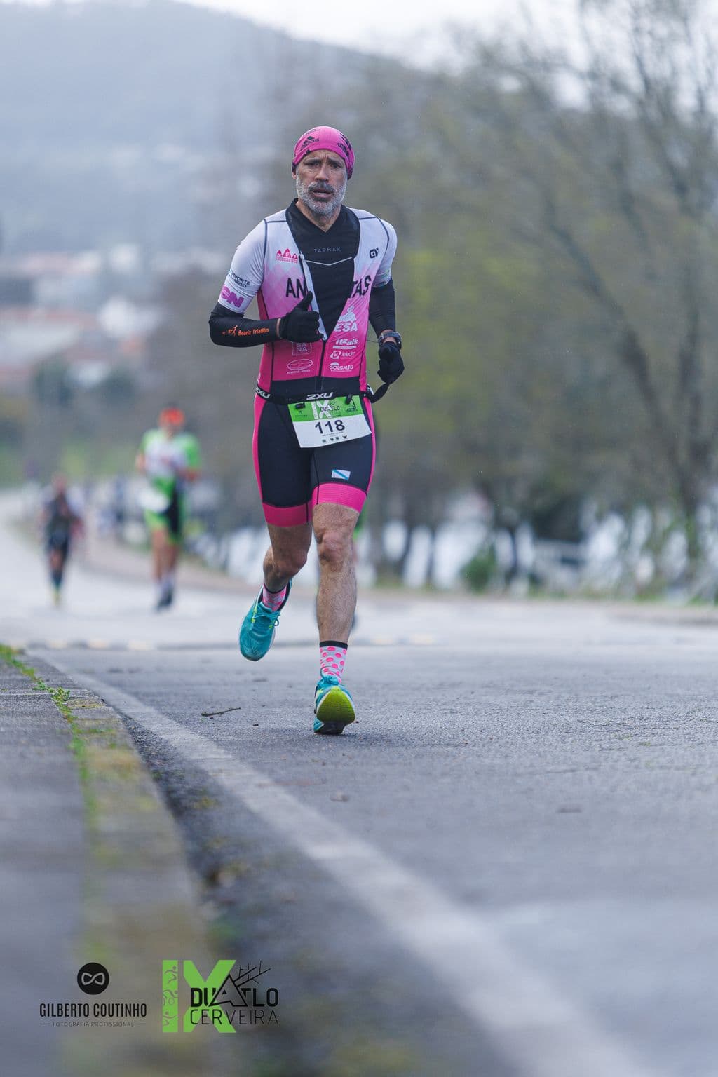 Atleta com o dorsal 118