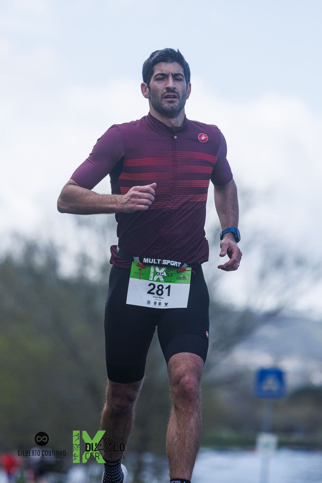 Atleta com o dorsal 281