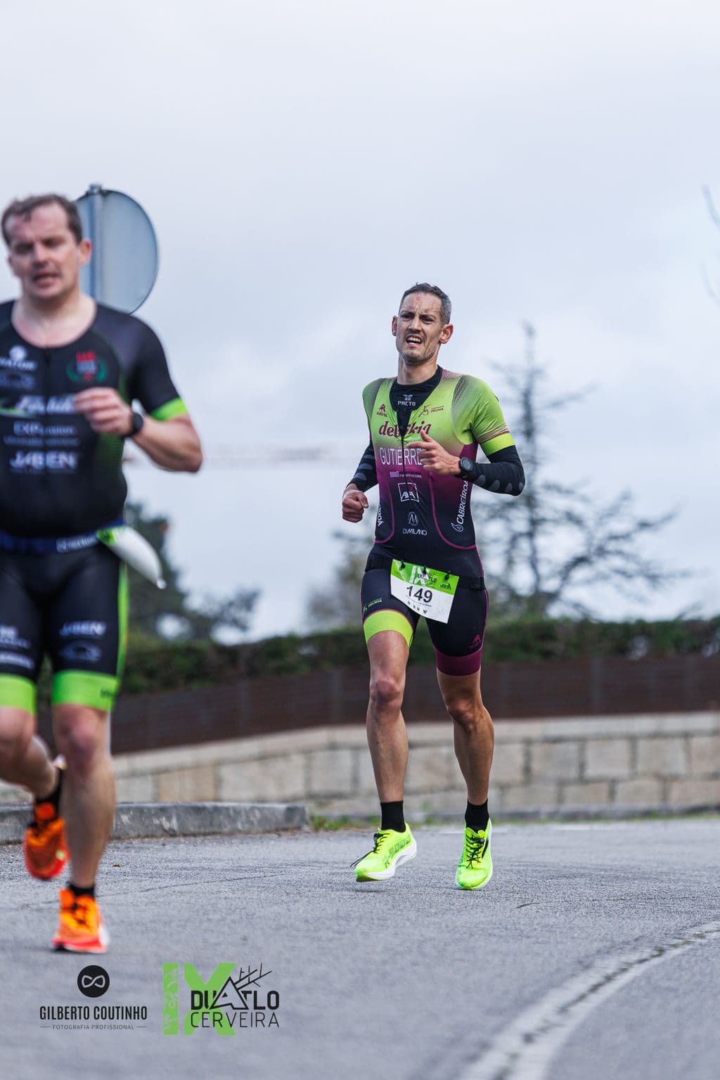 Atleta com o dorsal 149