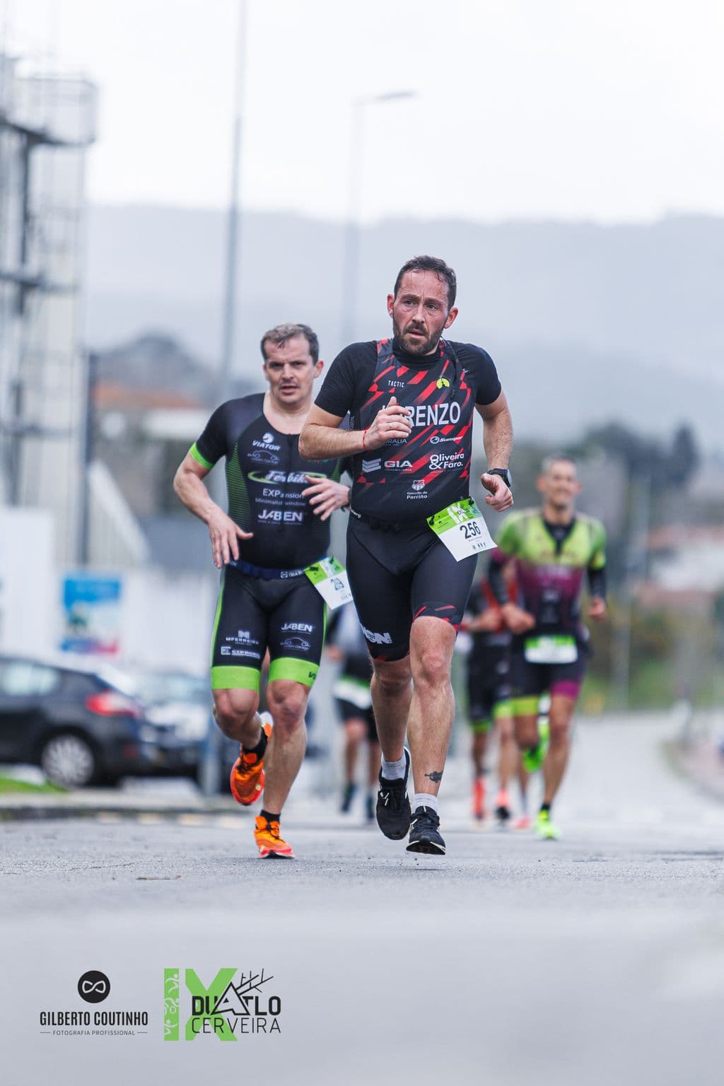 Atleta com o dorsal 256