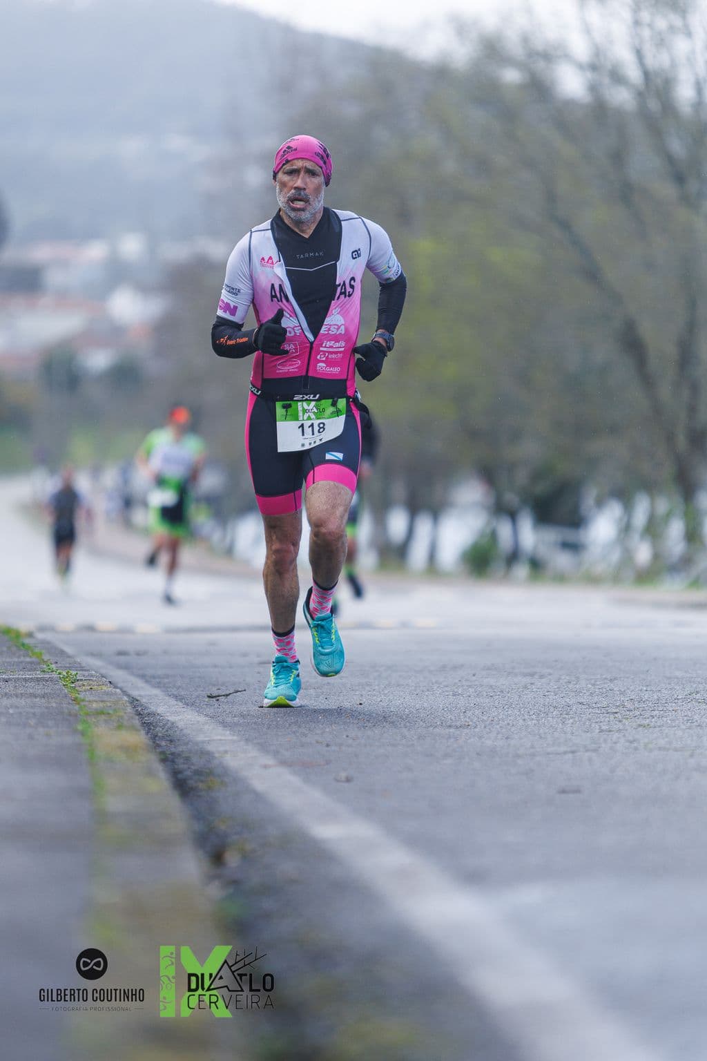 Atleta com o dorsal 118