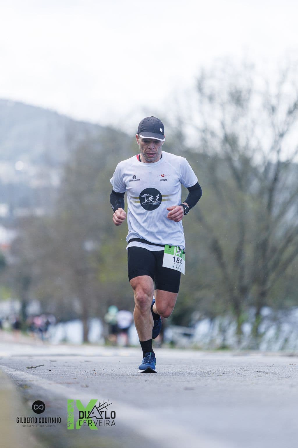 Atleta com o dorsal 184