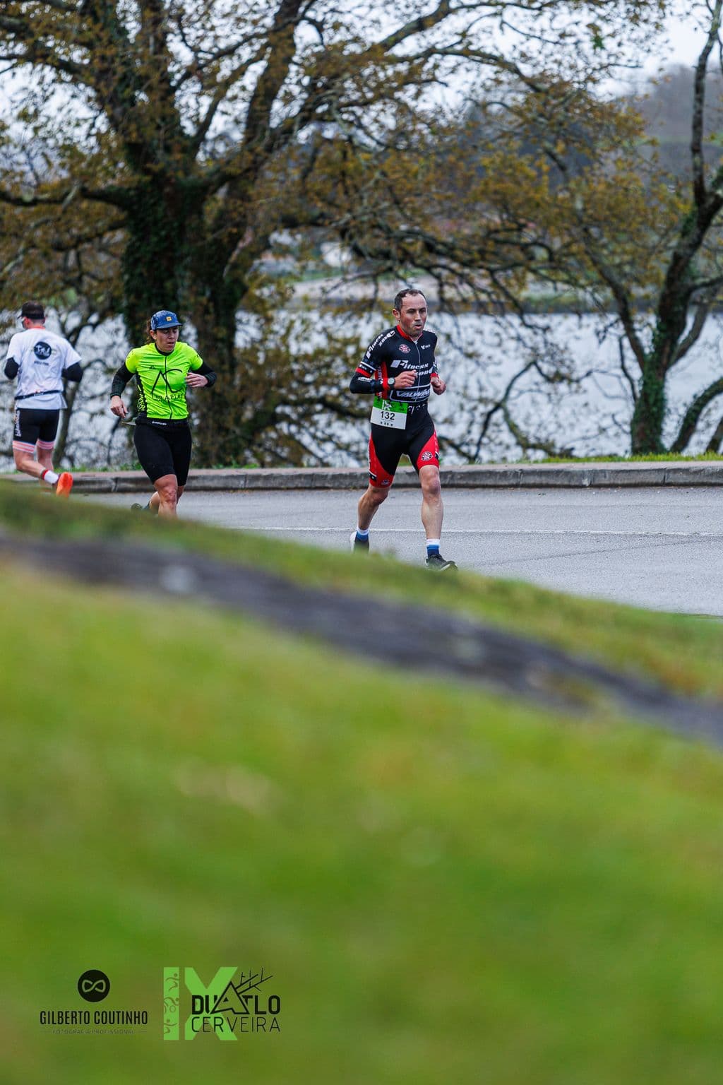 Atleta com o dorsal 132