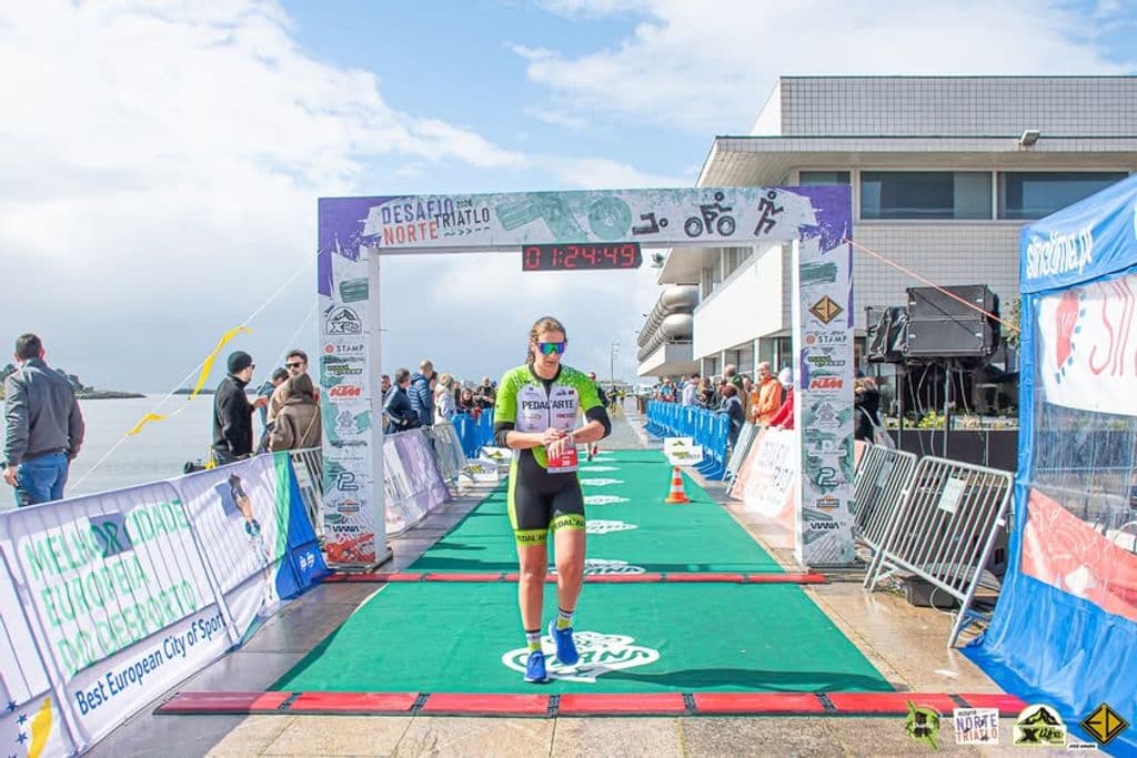Atleta com o dorsal 396
