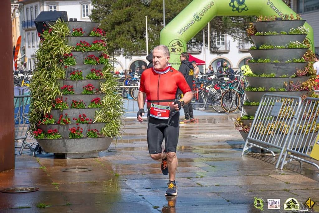 Atleta com o dorsal 134