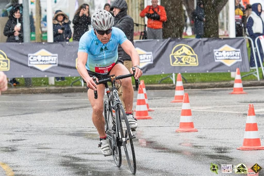 Atleta com o dorsal 176