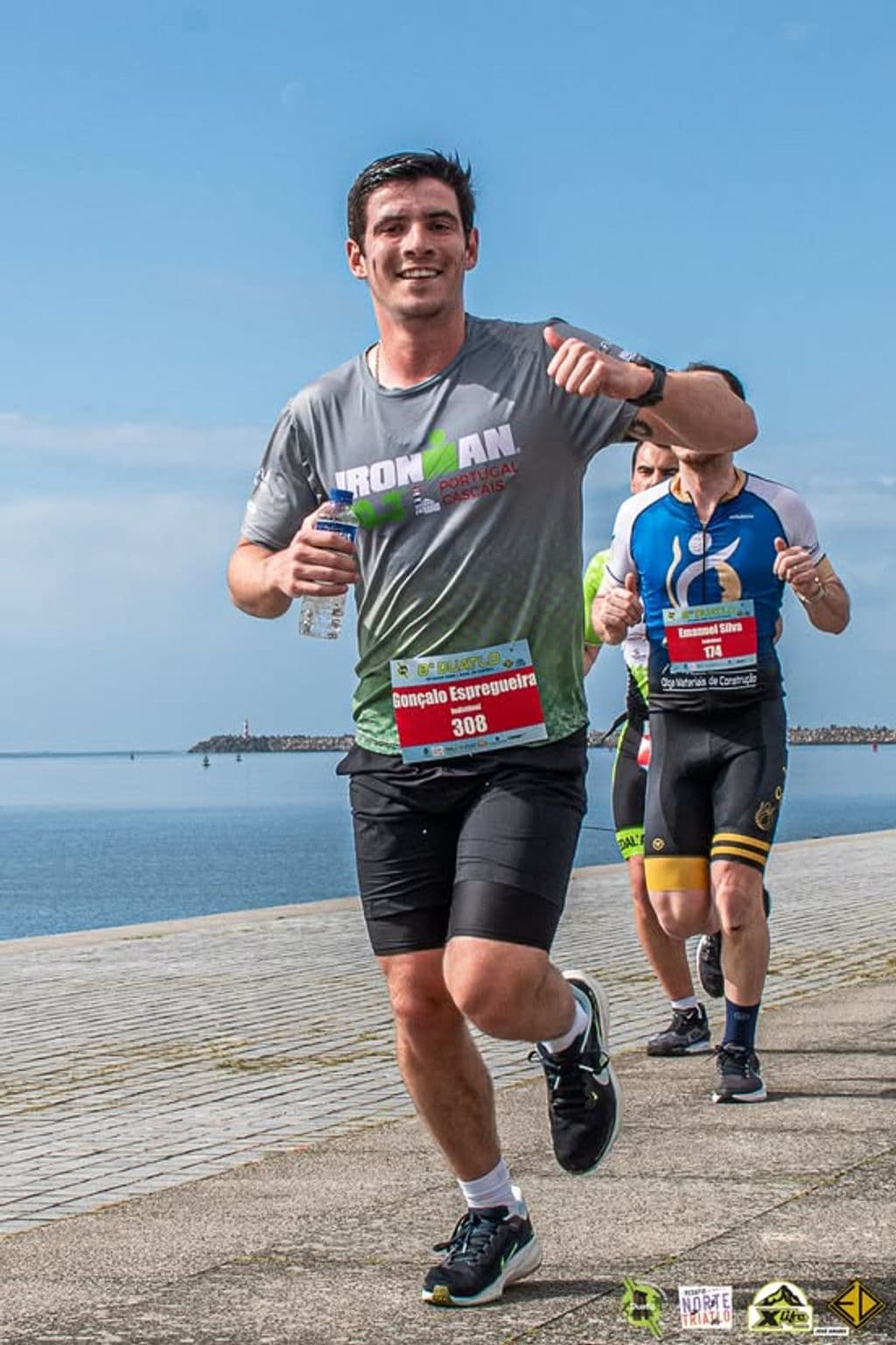 Atleta com o dorsal 308