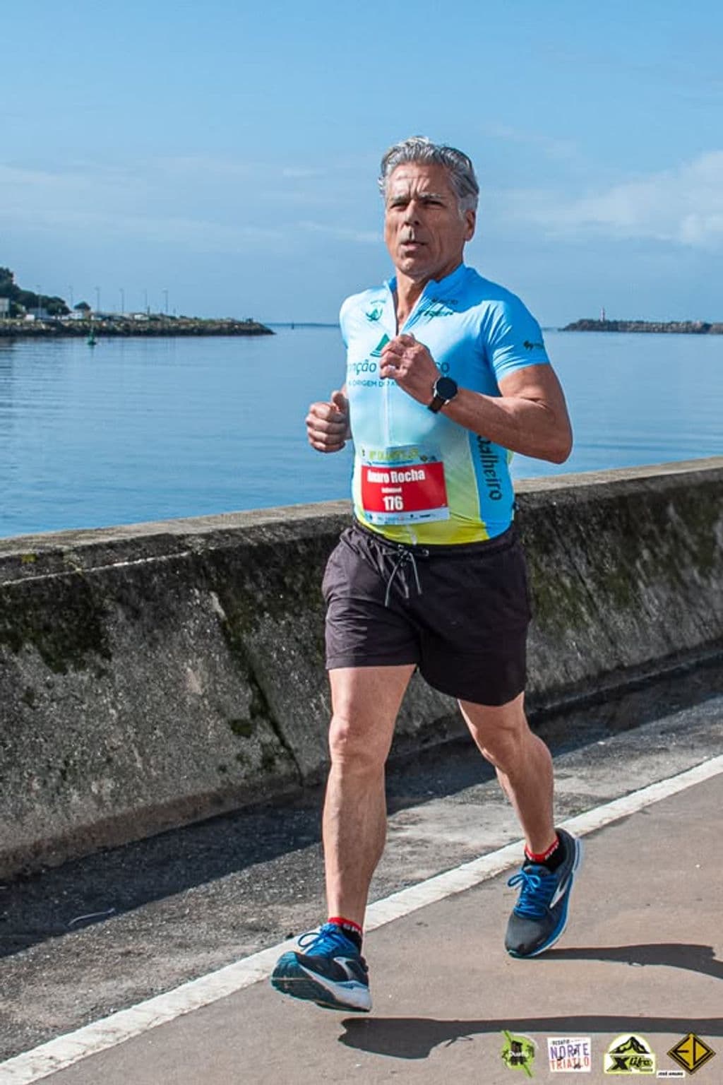 Atleta com o dorsal 176