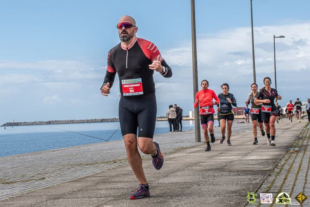 Atleta com o dorsal 154