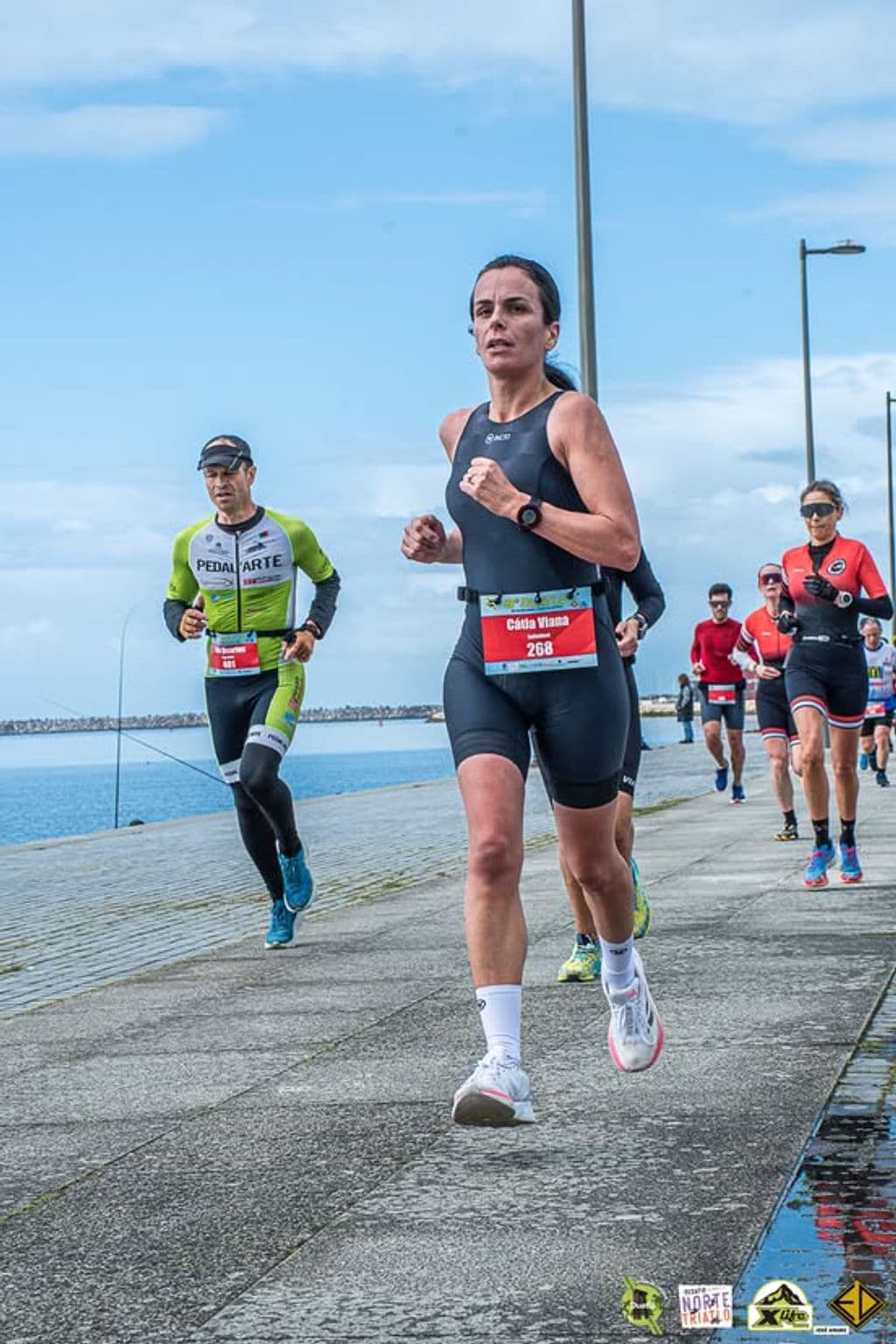 Atleta com o dorsal 268