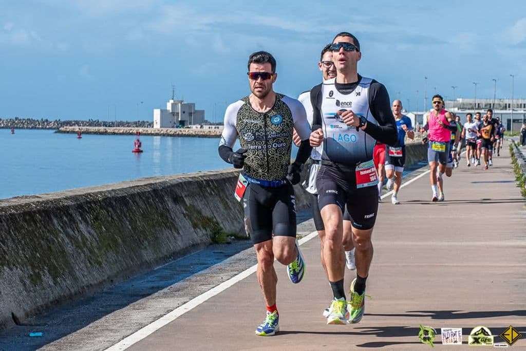 Atleta com o dorsal 164