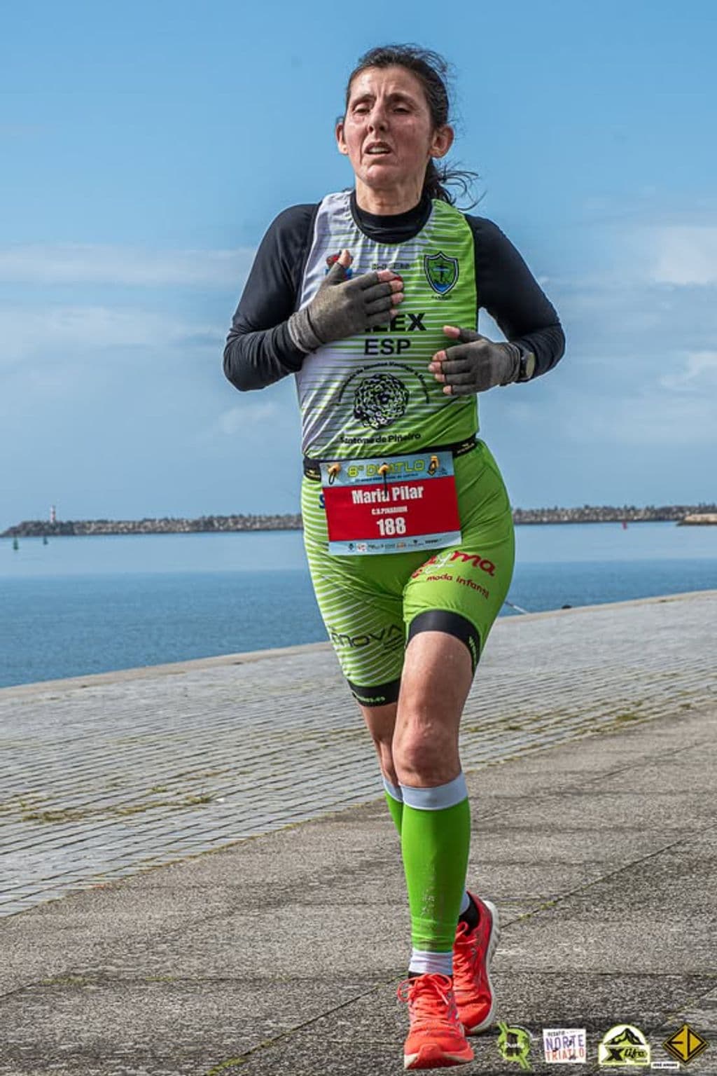 Atleta com o dorsal 188