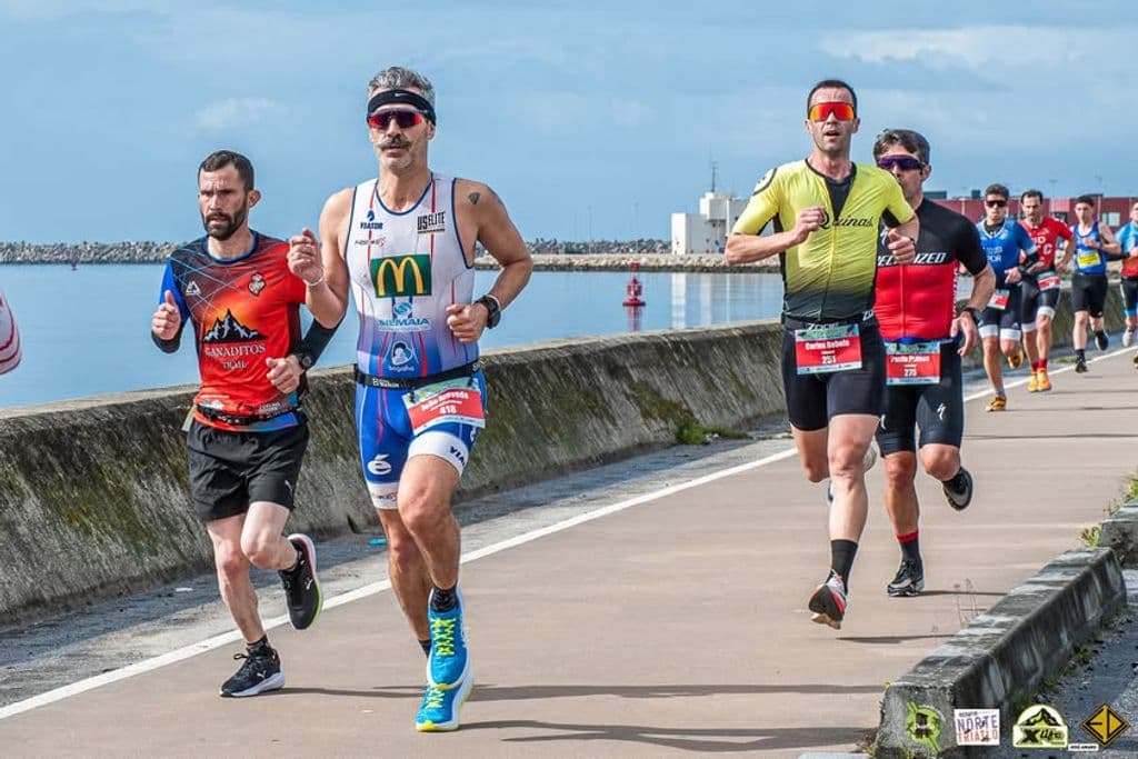 Atleta com o dorsal 418