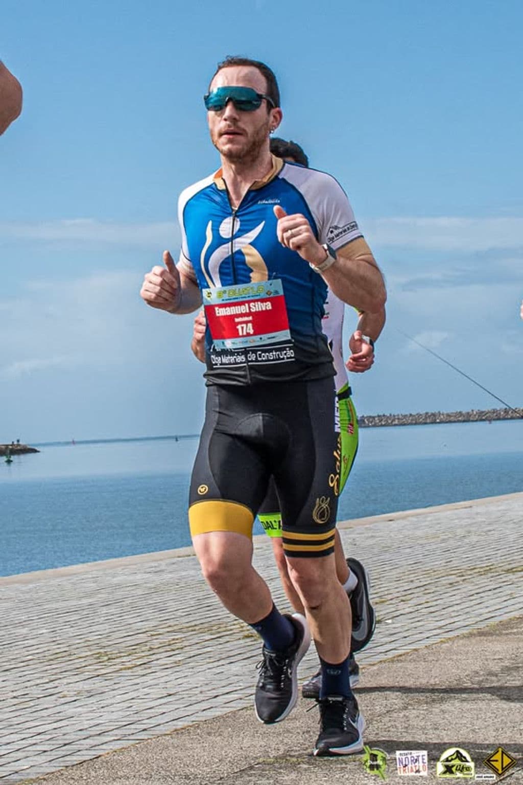 Atleta com o dorsal 174