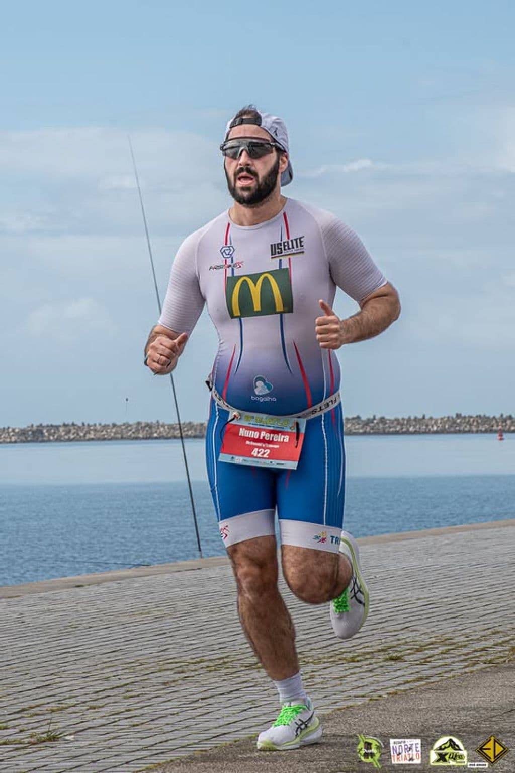 Atleta com o dorsal 422