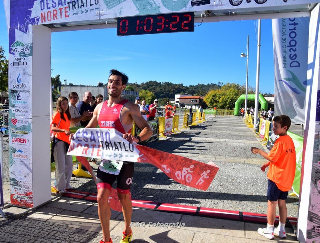 Atleta com o dorsal 203