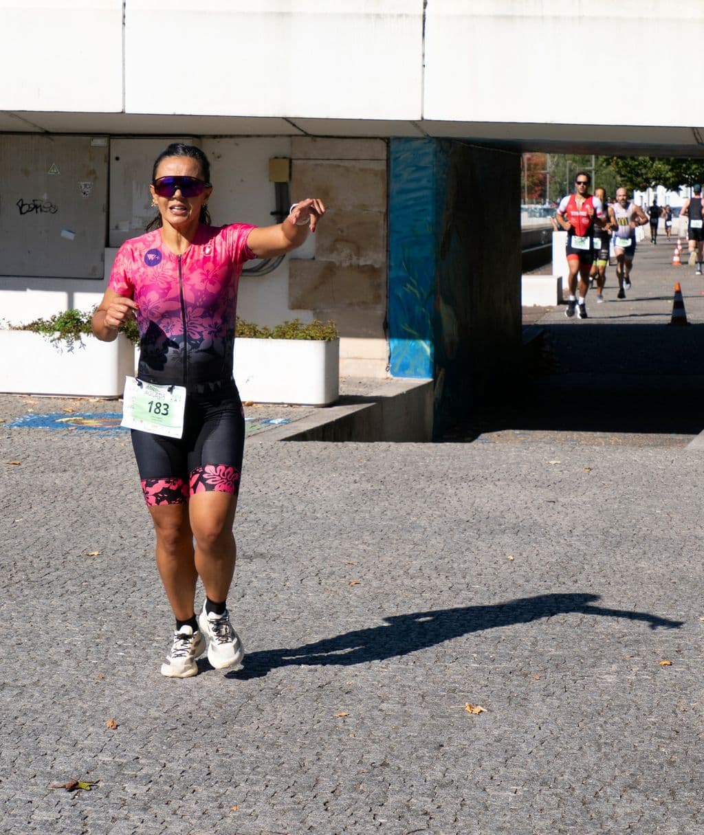 Atleta com o dorsal 183