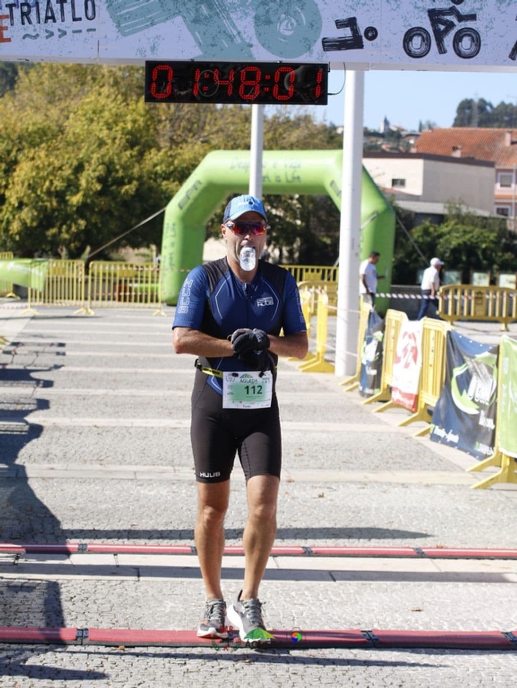 Atleta com o dorsal 112