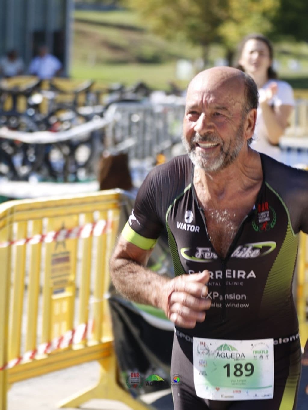 Atleta com o dorsal 189