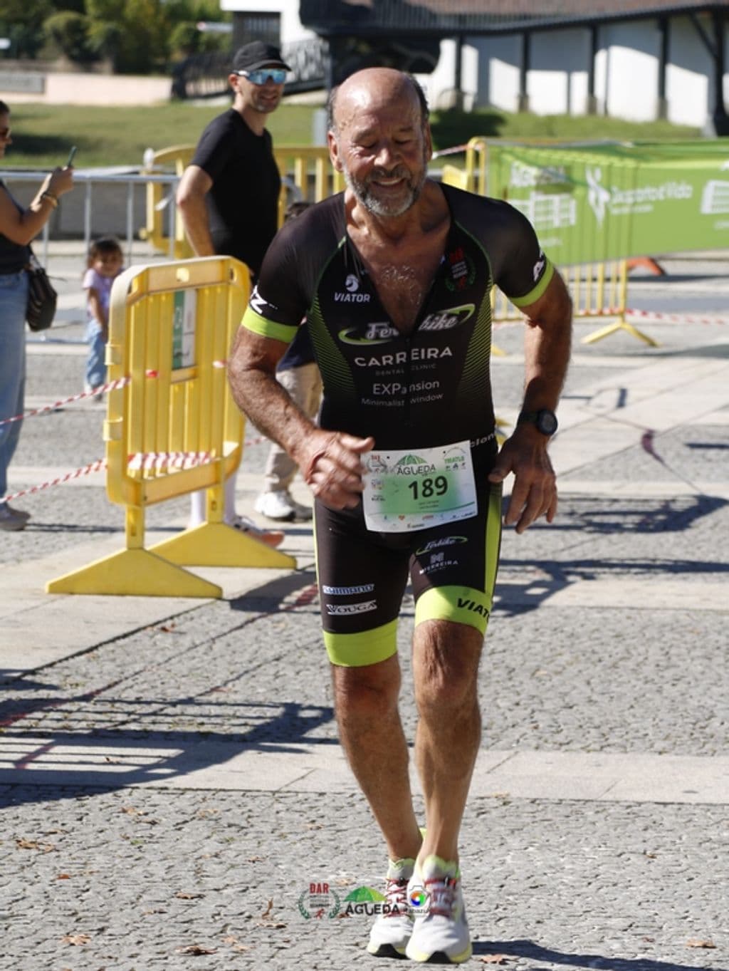 Atleta com o dorsal 189