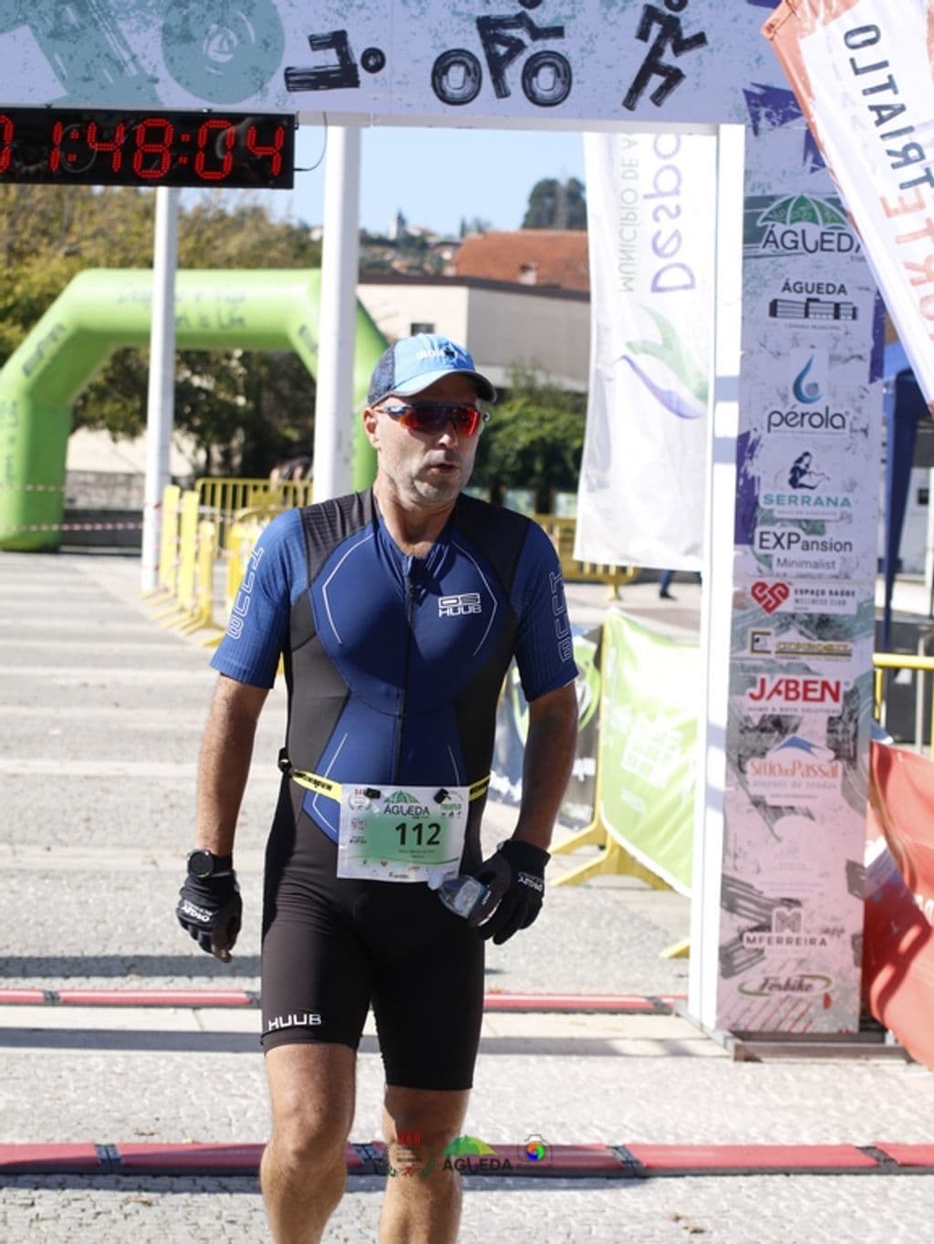 Atleta com o dorsal 112