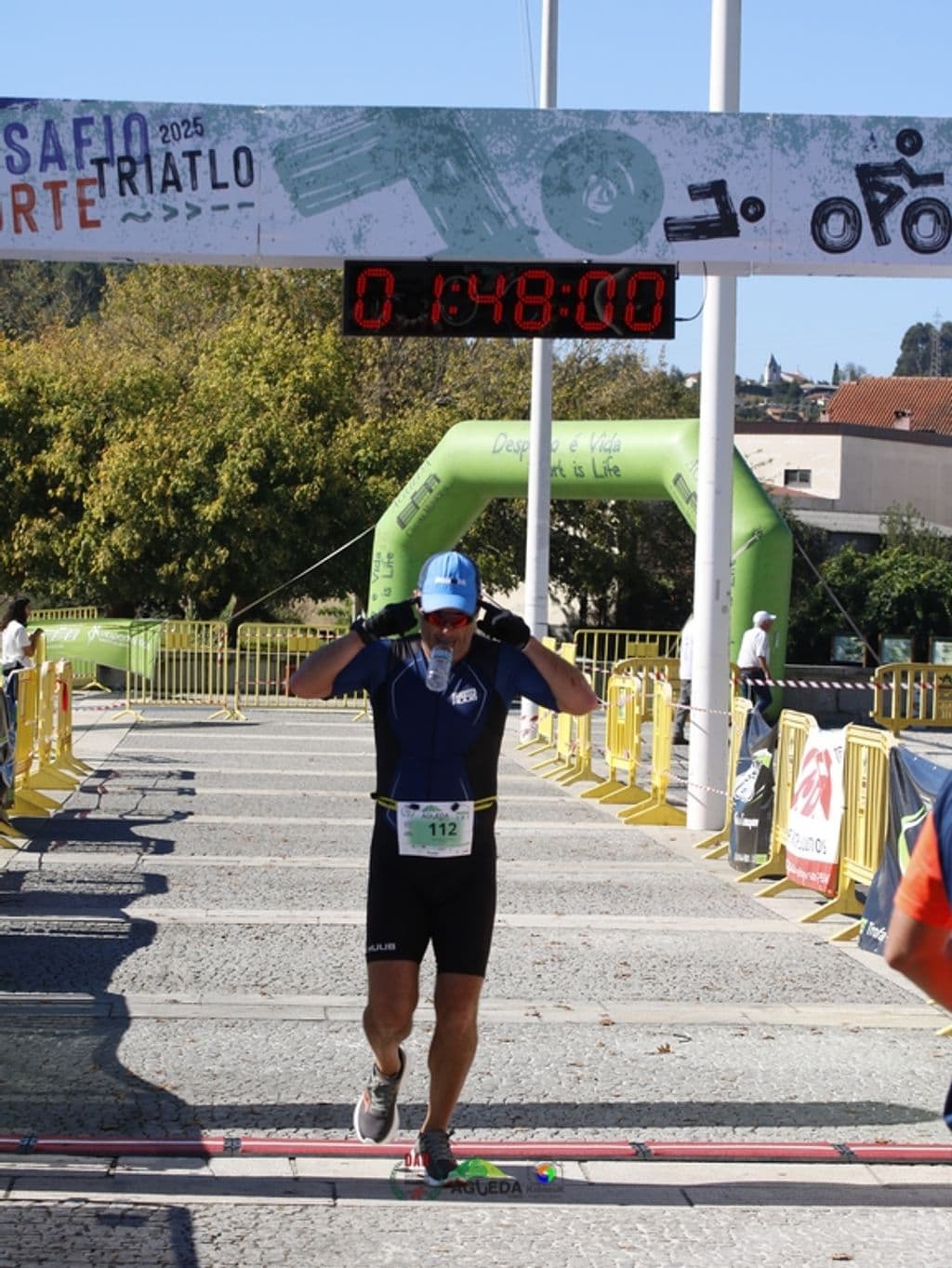 Atleta com o dorsal 112