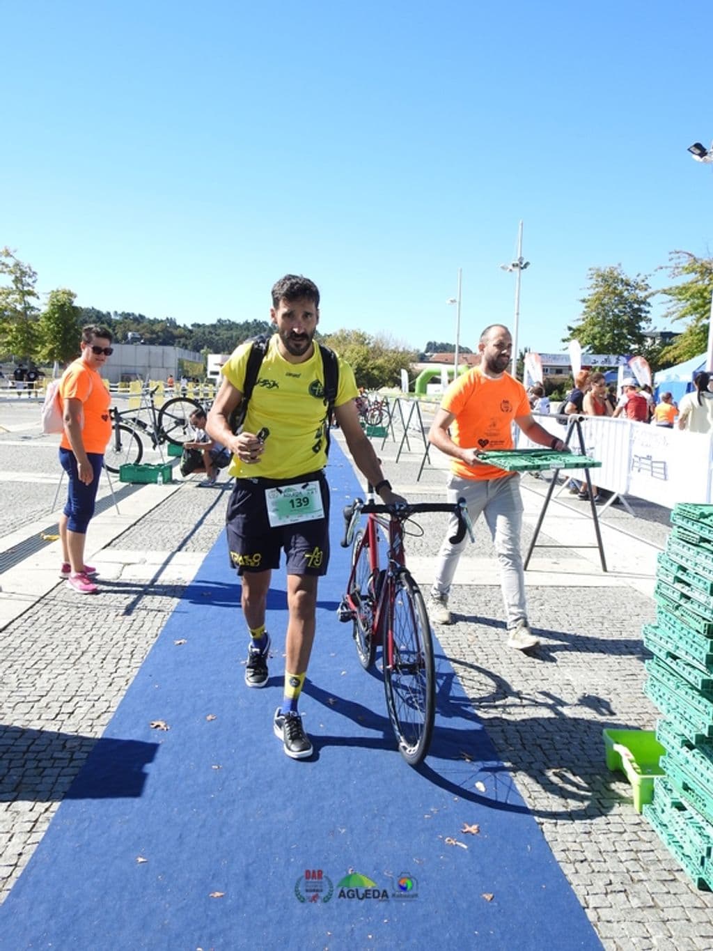 Atleta com o dorsal 139