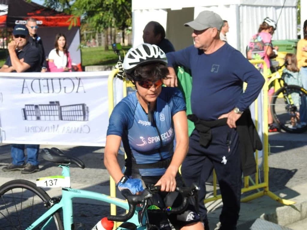 Atleta com o dorsal 137