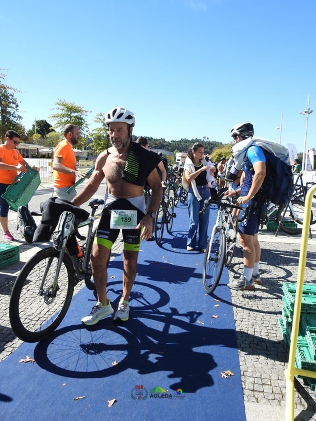 Atleta com o dorsal 189