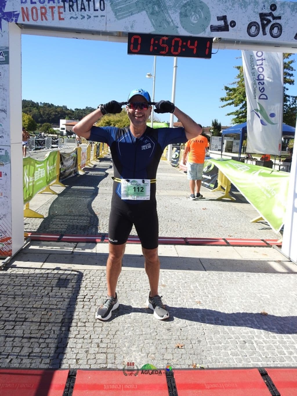 Atleta com o dorsal 112