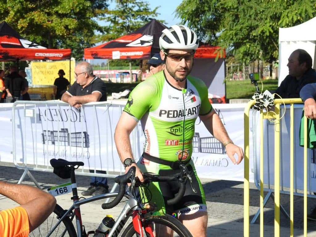 Atleta com o dorsal 168