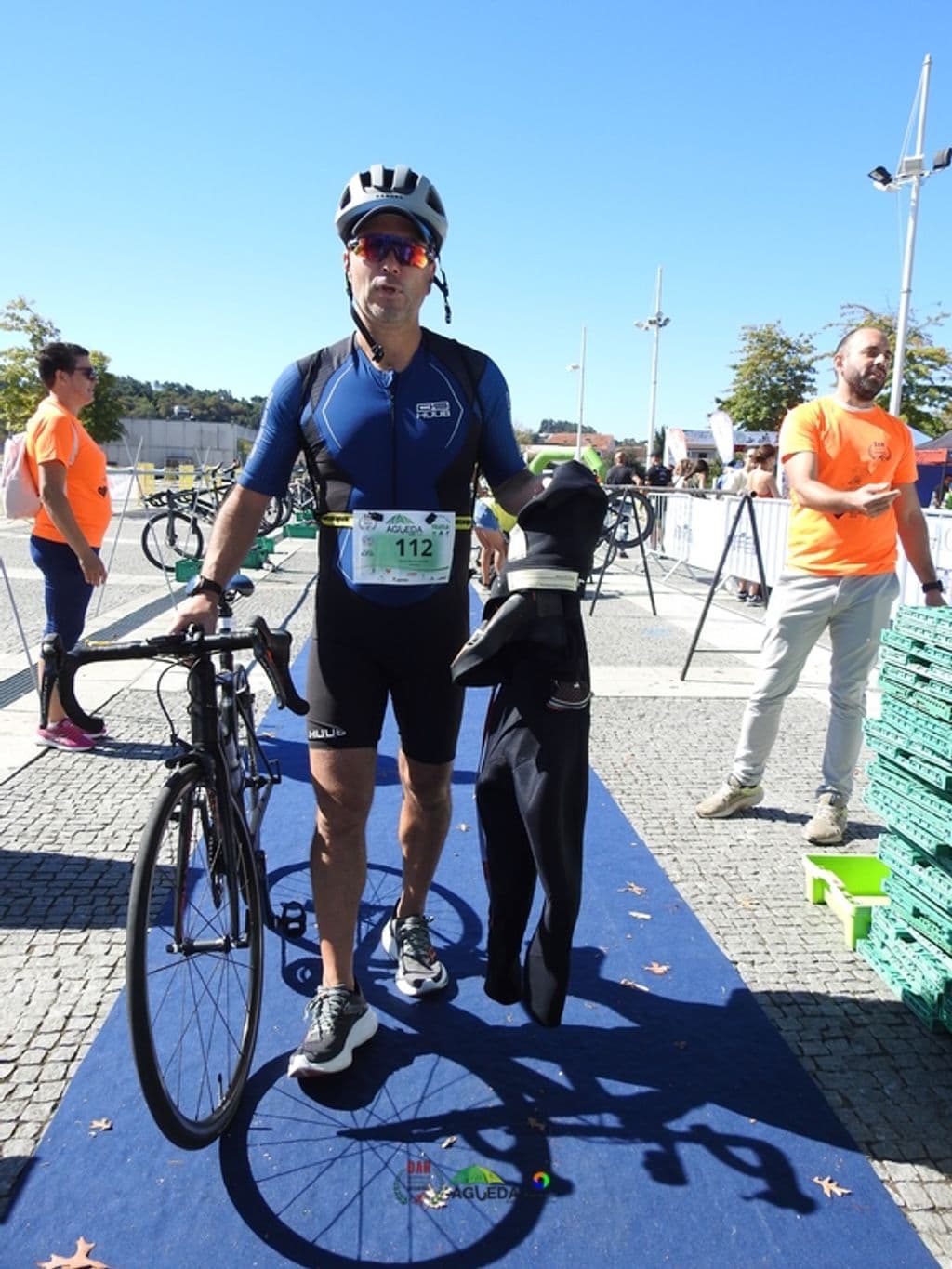 Atleta com o dorsal 112