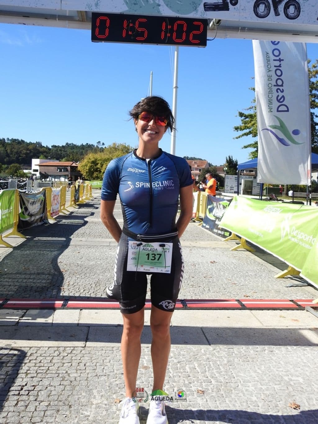 Atleta com o dorsal 137