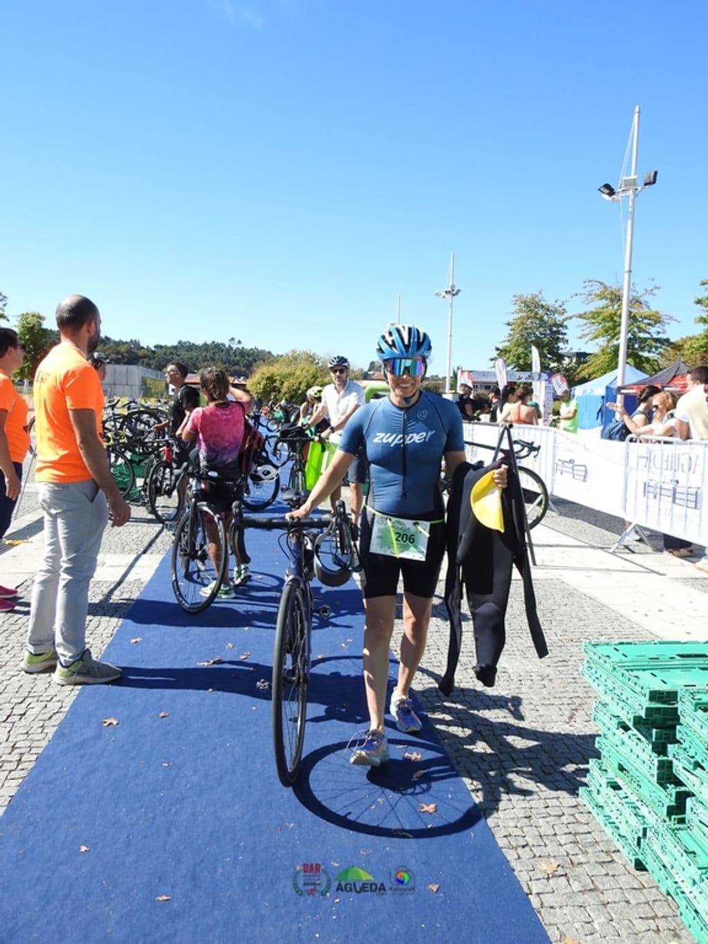 Atleta com o dorsal 206