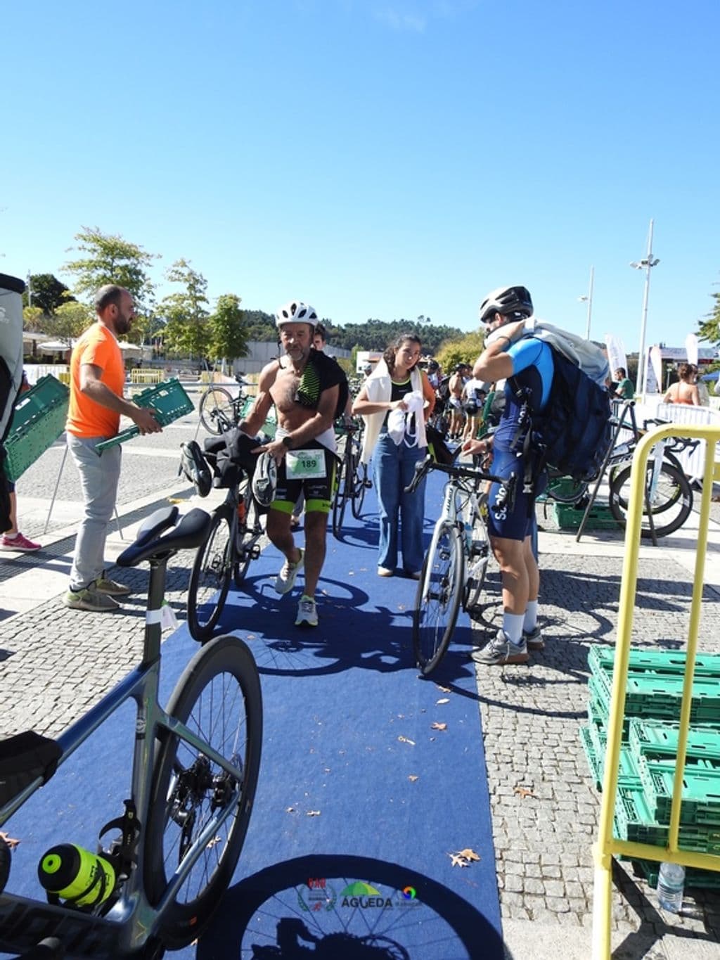 Atleta com o dorsal 189