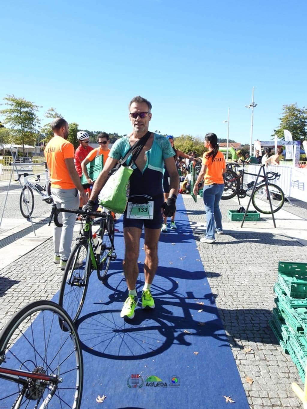 Atleta com o dorsal 133