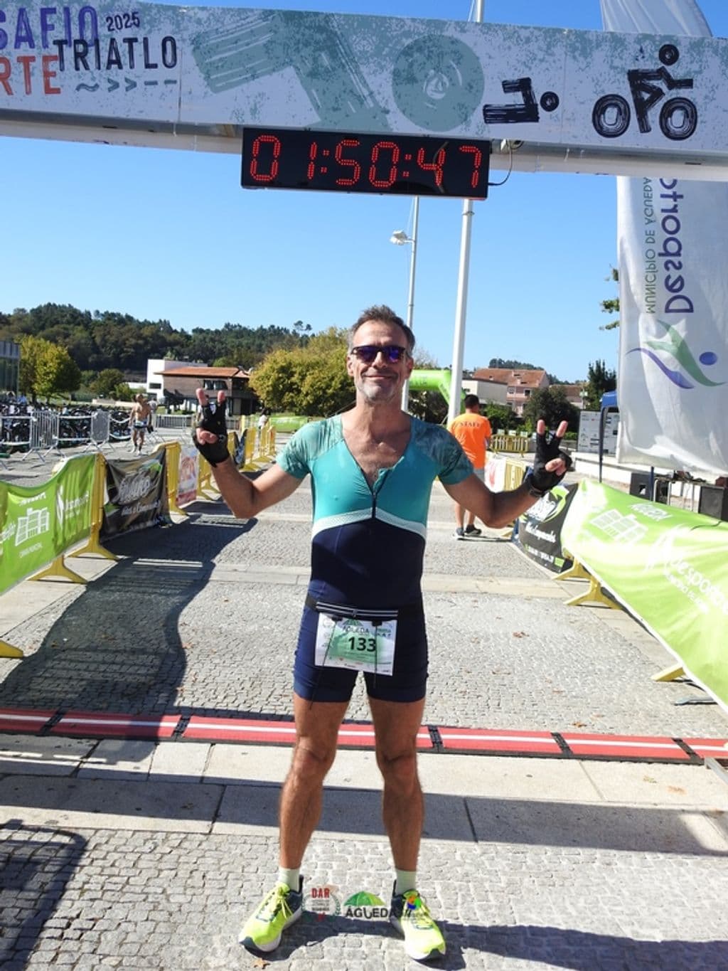 Atleta com o dorsal 133