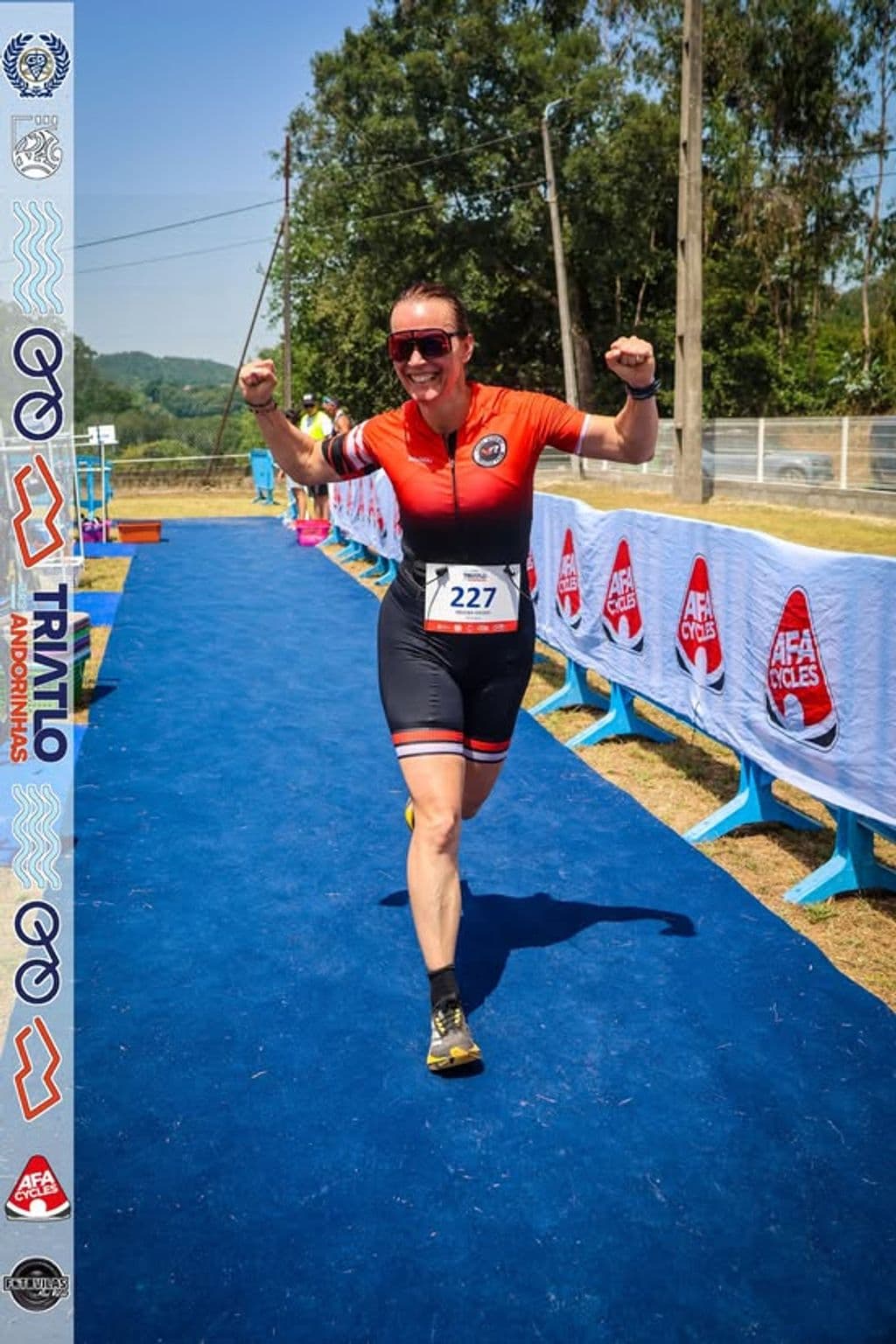 Atleta com o dorsal 227