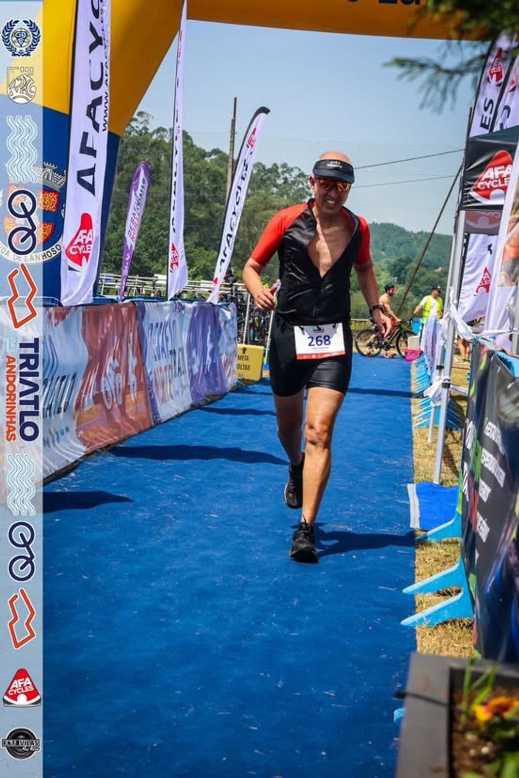 Atleta com o dorsal 268