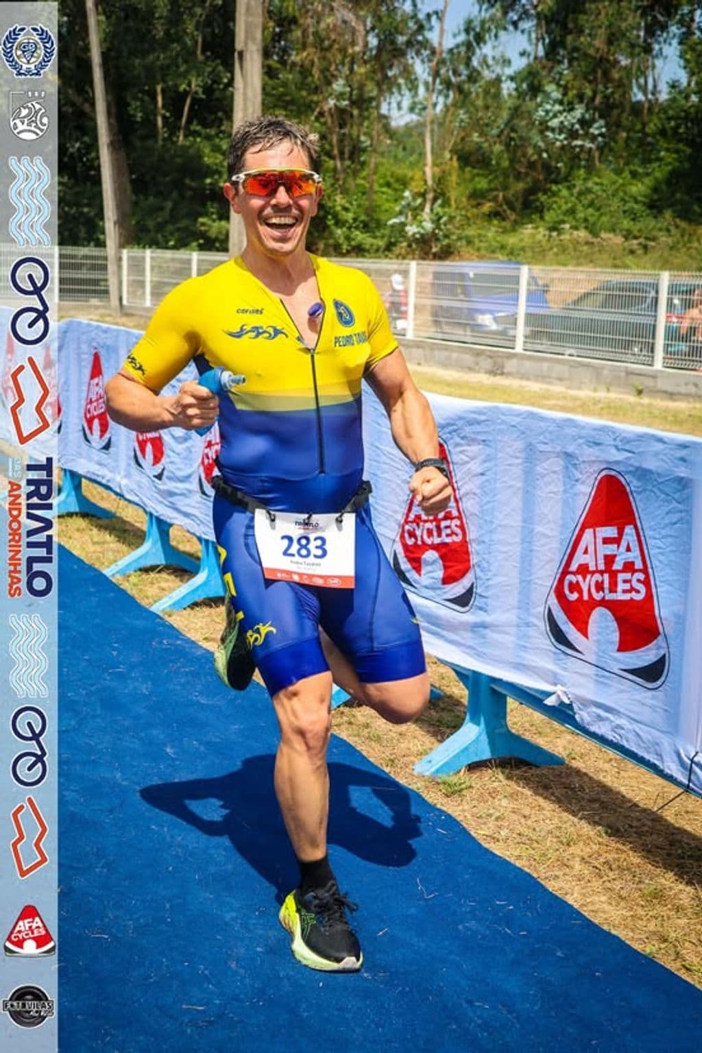 Atleta com o dorsal 283
