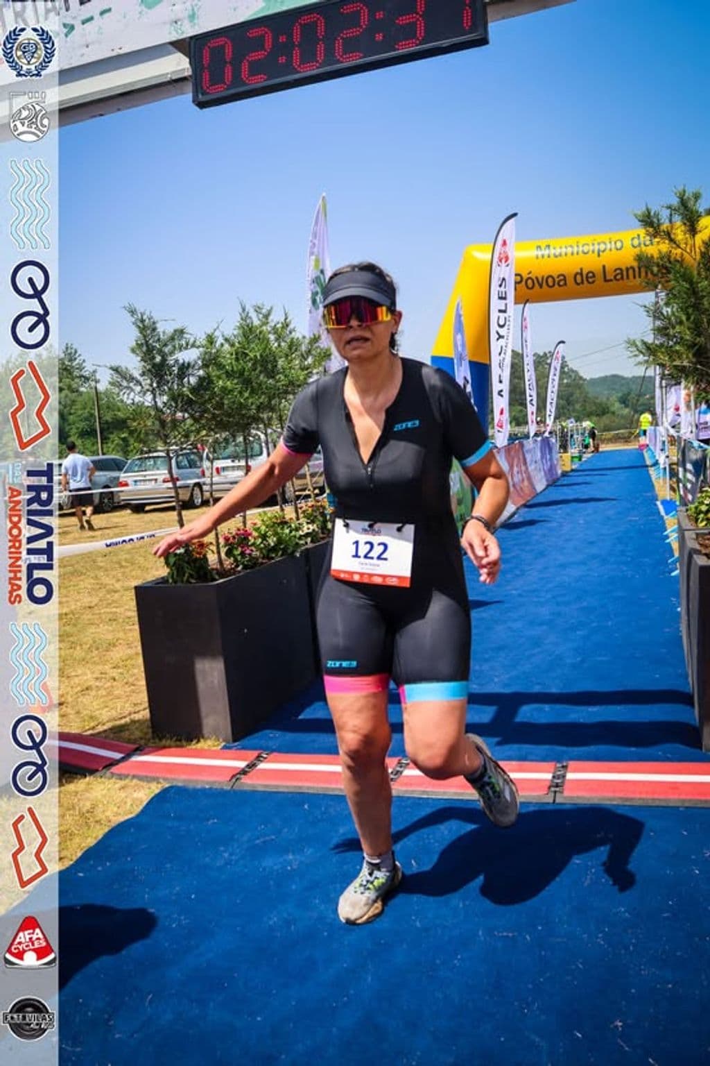 Atleta com o dorsal 122