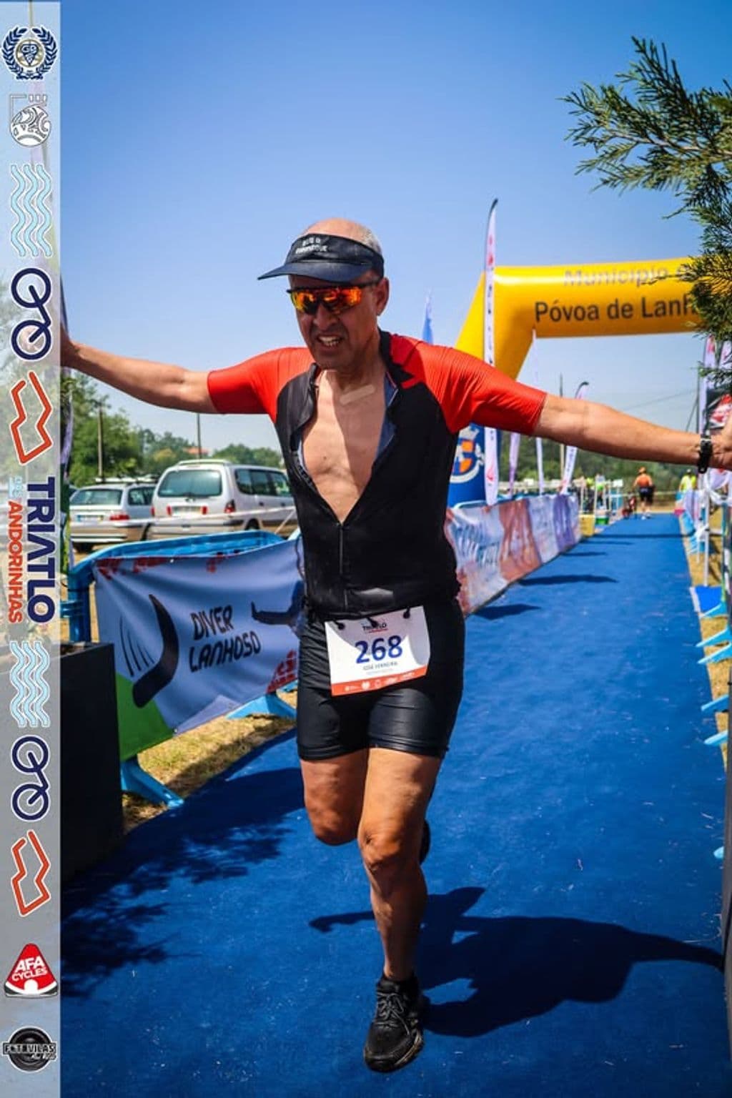 Atleta com o dorsal 268