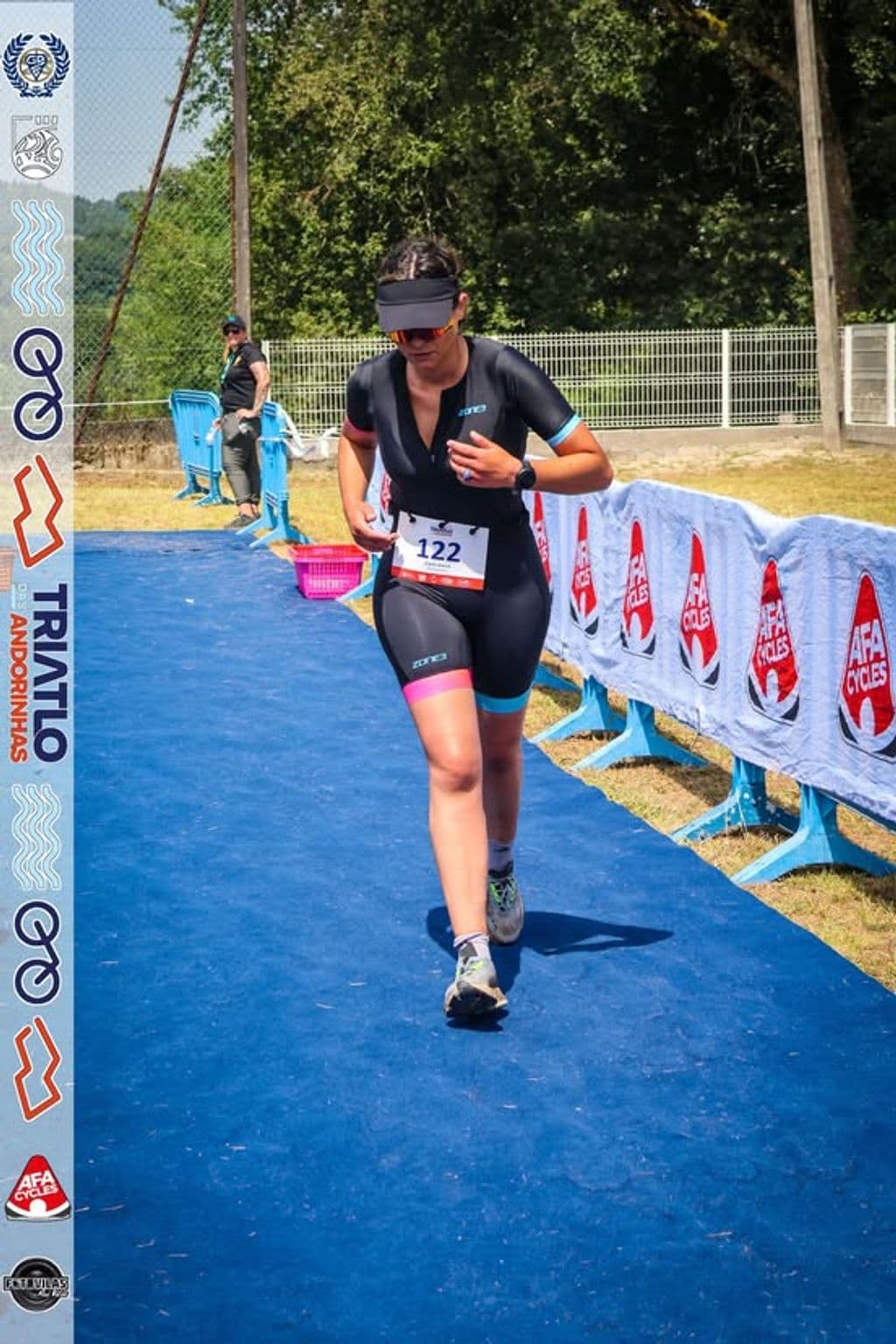 Atleta com o dorsal 122