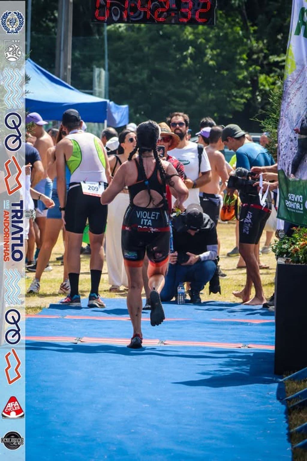Atleta com o dorsal 333