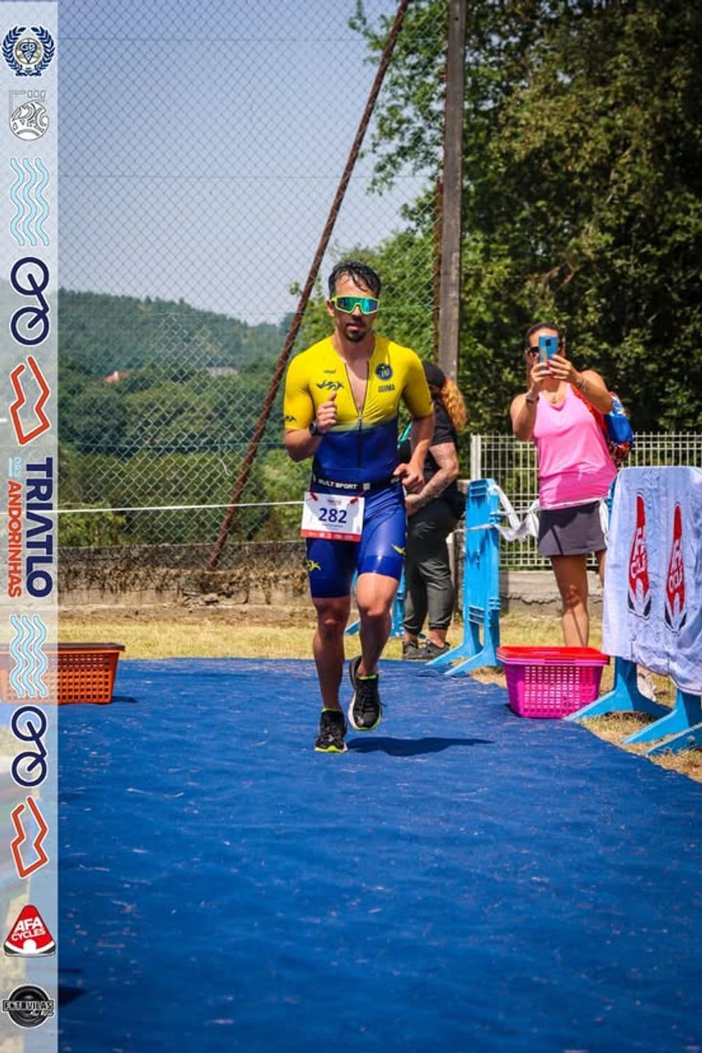 Atleta com o dorsal 282