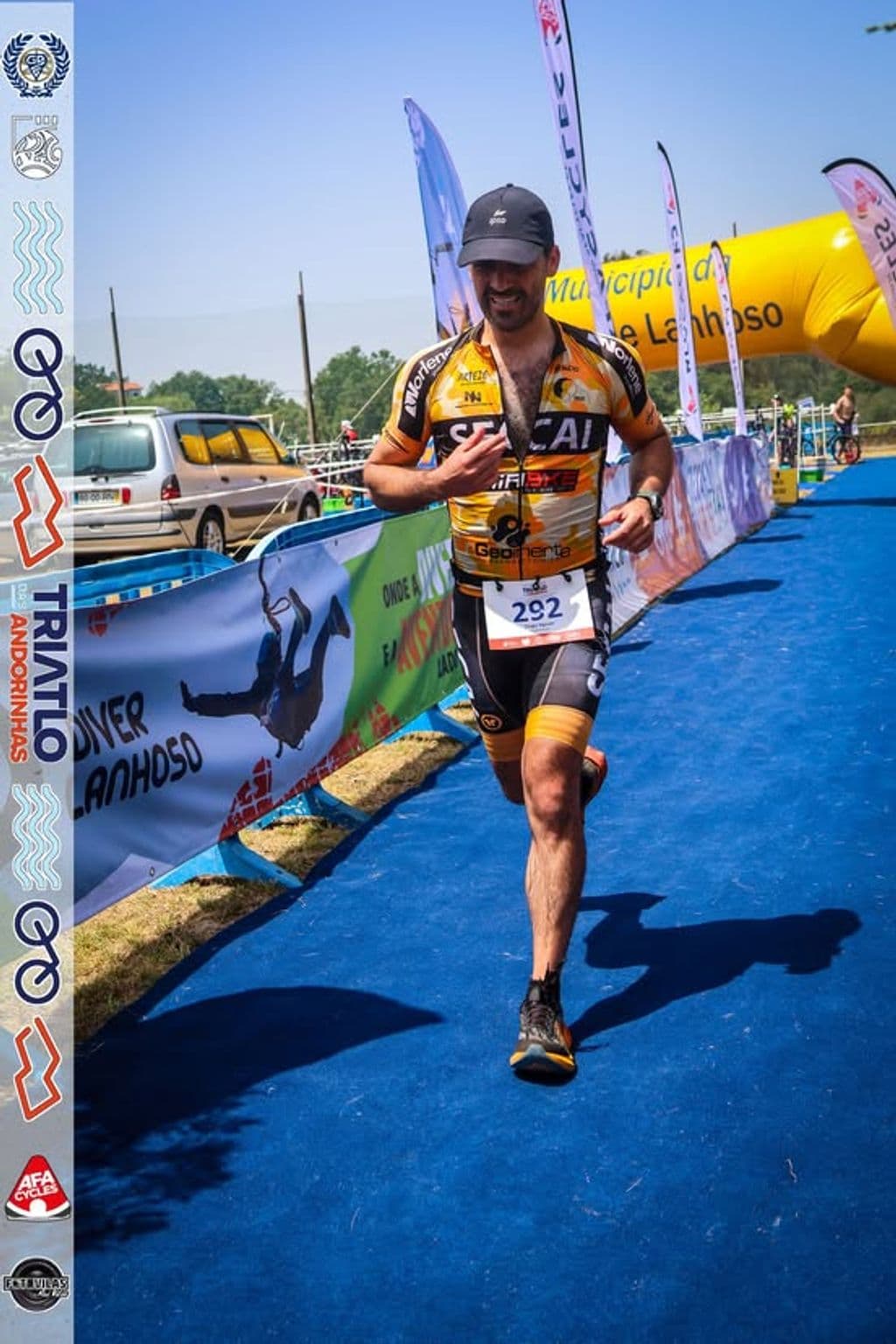 Atleta com o dorsal 292