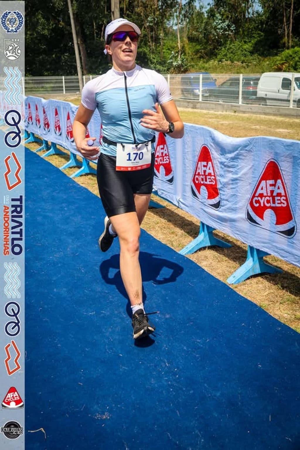 Atleta com o dorsal 170