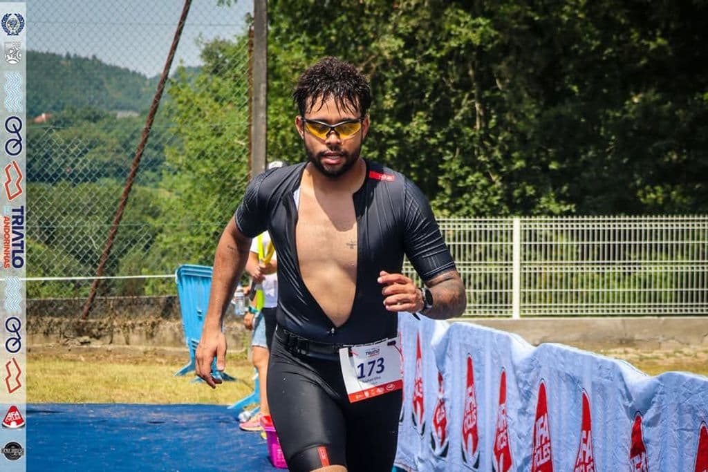 Atleta com o dorsal 173